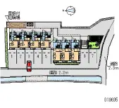 ★手数料０円★岡山市北区青江　月極駐車場（LP）